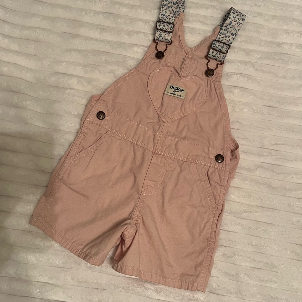 OshKosh B'gosh Light Pink Kids Overalls 4T